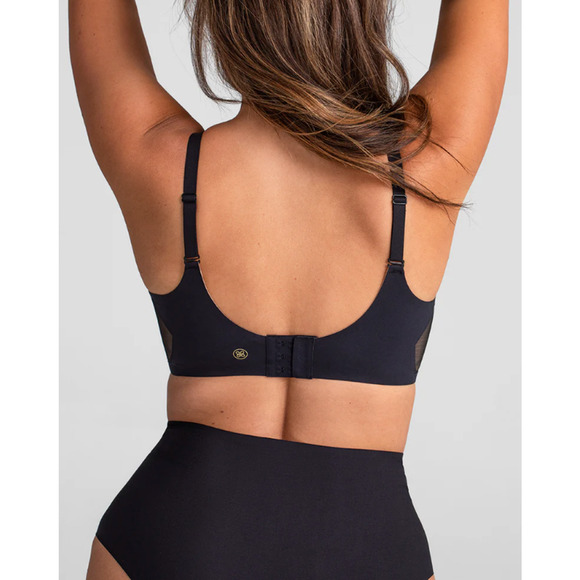 Honeylove black mesh CrossOver Bra - Picture 3 of 8